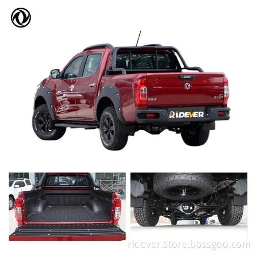 Ridever Dongfeng Rich6 Pickup EV 2022 350km Range Wholesale Left Hand Drive New Vehicle 0km Electric Used Car